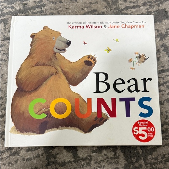 Bear Counts Children's Book - Picture 1 of 1